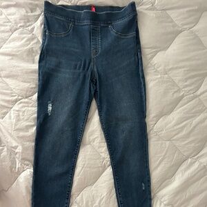 Spanx Jean Distressed Leggings